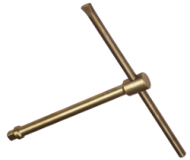 15. Pokrętło nieiskrzące poprzeczne typu T 1/2″